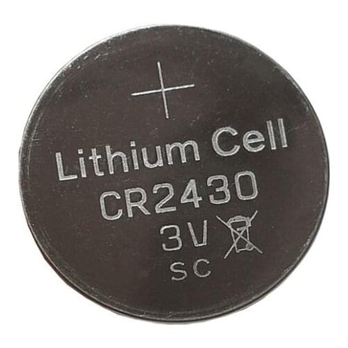 2PCS/LOT Battery CR2430 2430 3V lithium battery coin cell for remote control / electronic meter, etc. best quality