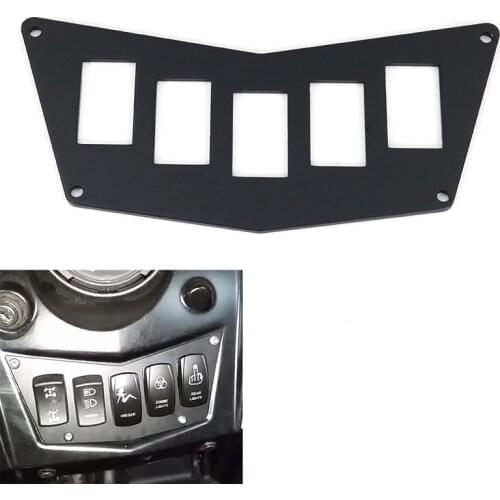 Motorcycle Accessories Aftermarket Fit For Polaris RZR XP 900 800 570 2008-2014 Auxiliary Shelf Dash Panel