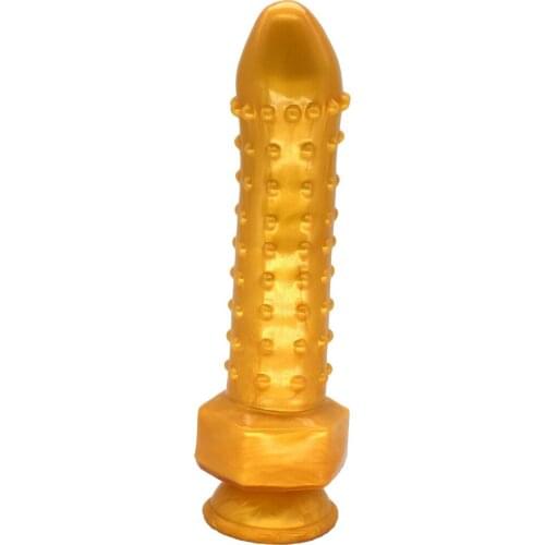 NNSX Simulated mace anal plug Granular silicone dildo Health without smell Sex toys Clitoris Vaginal Massage Stick with Suckers