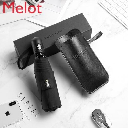 Automatic Umbrella Automatic Folding Umbrella Womens Small Portable Mini Ultra-Light Mens Five-Fold Umbrella Portable