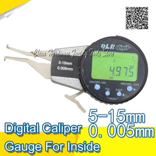 5-15mm Electronic caliper gauge for inside measurement digital caliper gauge
