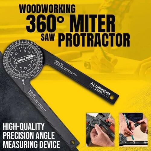 Engineering Pro Miter Saw Protractor Angle Finder Rule Degree Measurement Ruler Dropshipping