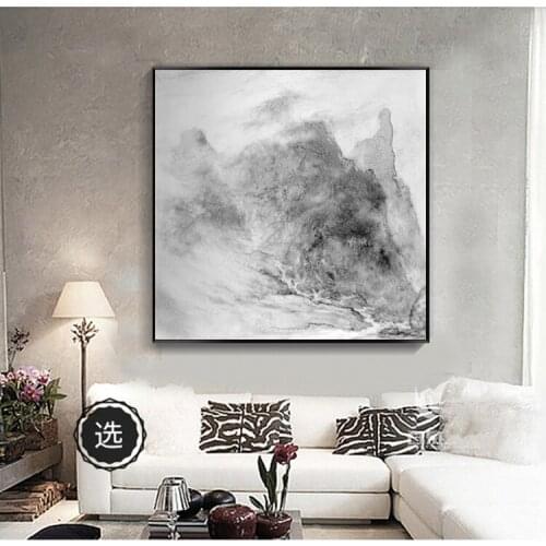 Chinese Ink Impression Wall Art Painting HD Print Picture on Canvas Home Decor Hotel decoration Living Room Abstract Paintings