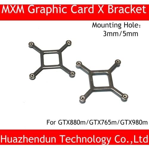 15pcs New Bracket for MXM Graphic card Cross Bracket for DELL MSI Clevo GTX780M 880M 980M GTX970M 1060m 1070m Backplane Bracket