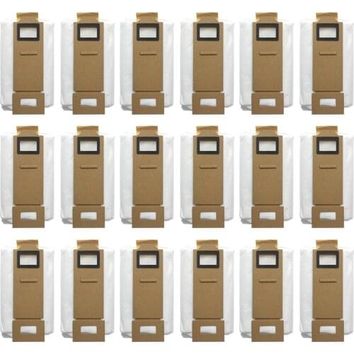 18Pcs High Quality Dust Bag for Xiaomi Roborock S7 T7S T7PULS Mopping Cloth Spare Parts