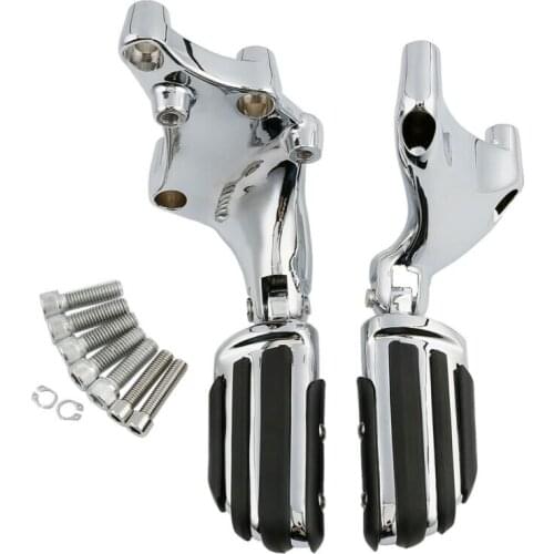 Motorcycle Adjustable Foot Peg Mount Brackets For Harley Sportster XL 883 XL 1200 2014-2019