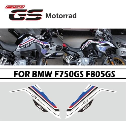 For BMW tank stickers F850 GS f850gs F750 GS f750gs 3D fuel tank protection stickers f850gs f750gs 2018-2020 Motorcycle decals