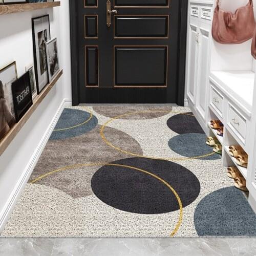 PVC Stripe Indoor Doormat Outdoor Entrance Porch Floor Carpet Mats Mud-removing Sand-stripping Area Rugs Carpets for Living room