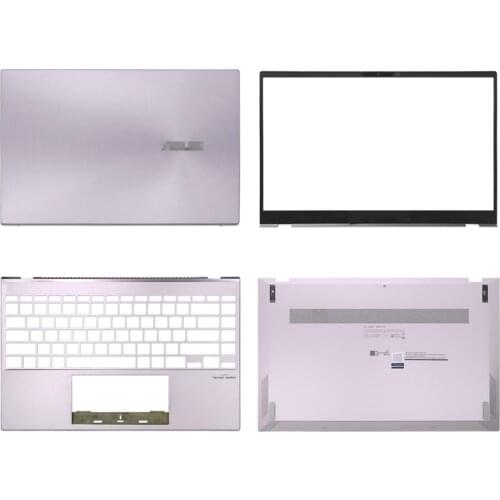 New Mental LCD Back Cover/Front Bezel/Palmrest/Bottom Case For ASUS ZenBook 14 U4700J UX425J UX425JA UX42 Series Laptop Top Case
