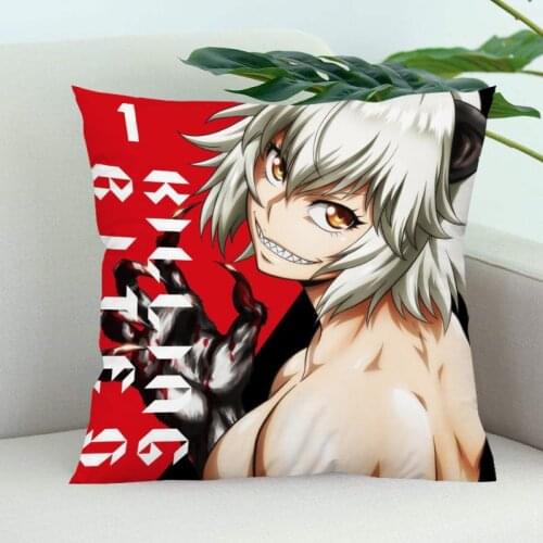 New Arrival Killing Bites Pillow Cover Bedroom Home Office Decorative Pillowcase Square Zipper Pillow Cases Satin Soft