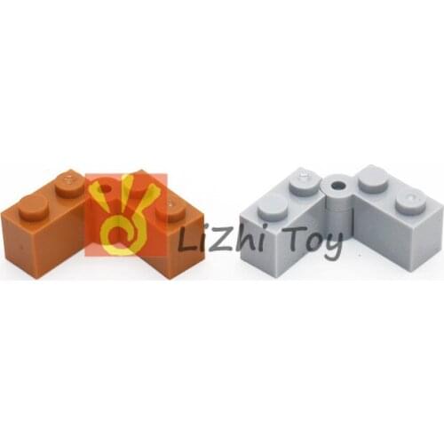 MOC Bricks 3830+3831 Hinge Brick 1 X 4 Swivel Base&Top Connect DIY Enlighten Block Bricks Compatible with Assembles Particles