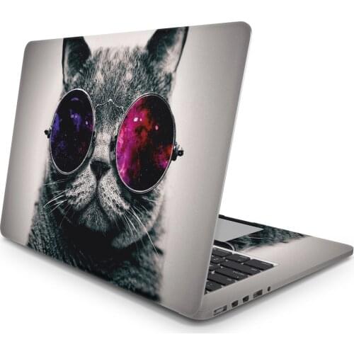 Sticker Master cat universal laptop skin for 13 14 15 15.6 16 17 19 "inc notebook decal for mac, dell, acer, hp, toshiba, asus, lenovo