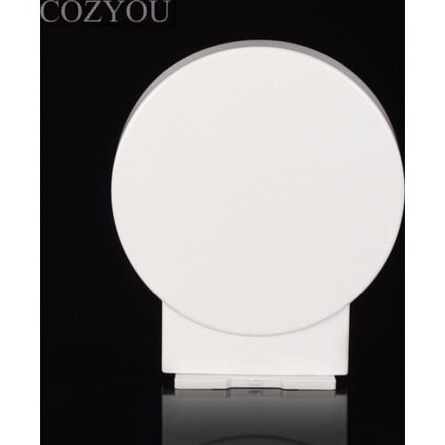 Thicker Round shape toilet cover, round, PP, white, coat, quick disassembly, length and mounting hole distance can be adjusted