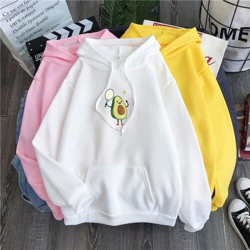 Womens Streetwear Hoodies Woman Clothes Fashion Yvlvol Avocado Yellow Oversize Mens Long Goth Urbane Essentials Hoodie Autumn