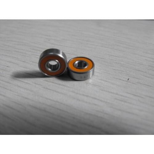 2PCS S698 2RS CB ABE7 8x19x6mm Stainless steel hybrid ceramic ball bearing