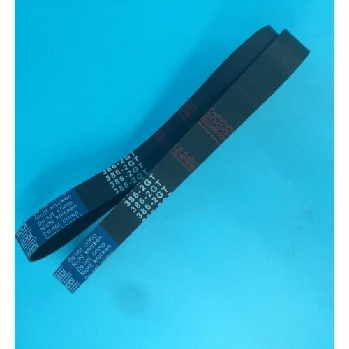 2PCS Xuli inkjet printer small belt 386-2GT Carriage O ring flat belt for Infiniti Phaeton Lecai printer small timing belt