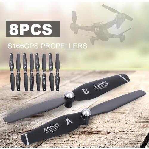 8PCS S166GPS S167GPS Quacopter CW CCW Propellers RC Drone Blades RC Quadcopter Spare Parts