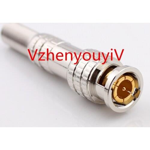 Weld-Free BNC Joint Copper Core Monitoring Joint Analog Camera Head 75-3-5 Video Line Q9 Head BNC Plug