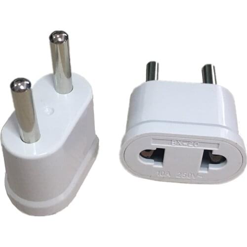 European EU Travel Adapter American US To EU Euro Plug Adapter Outlet AC Converter Electrical Power Sockets