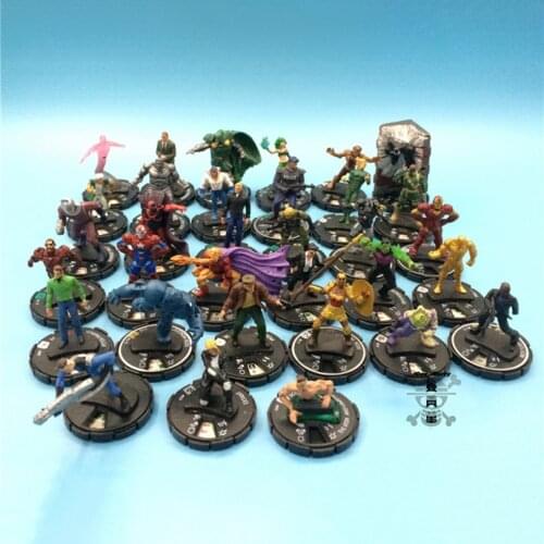 MARVEL Super Hero Series HeroClix Justice League Wonder Woman Doctor Strange Chess Action Figure Ornament Toys