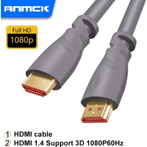 1.4 HDMI-compatible Cable Video Audio Cables 1080P 3D HDMI Cable For TV Box Splitter Switcher PS3/4 Projector 3m 5m 10m 15m 30m