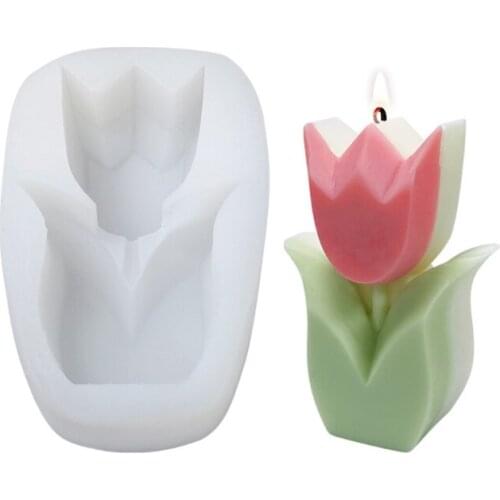 Flowers Epoxy Resin Mold Ornaments Casting Silicone Mould DIY Crafts Aromatherapy Plaster Casting Tool