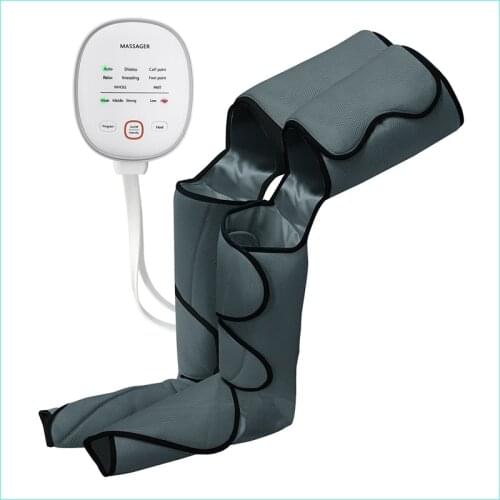 Leg Compression Massager New Extended Version of Thigh Hot Compress Massager Shiatsu and Kneading Foot Leg Massager