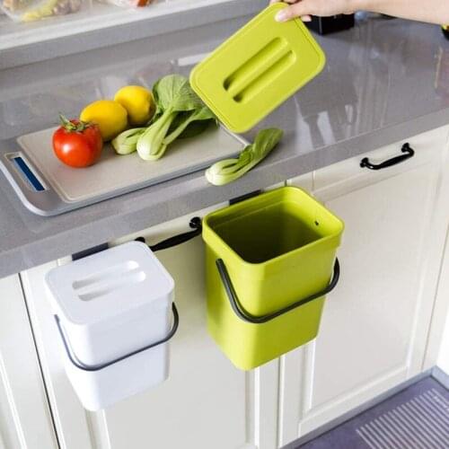 Kitchen Compost Bin for Countertop or Under Sink Composting Ndoor Home Trash Can with Removable Airtight Lid