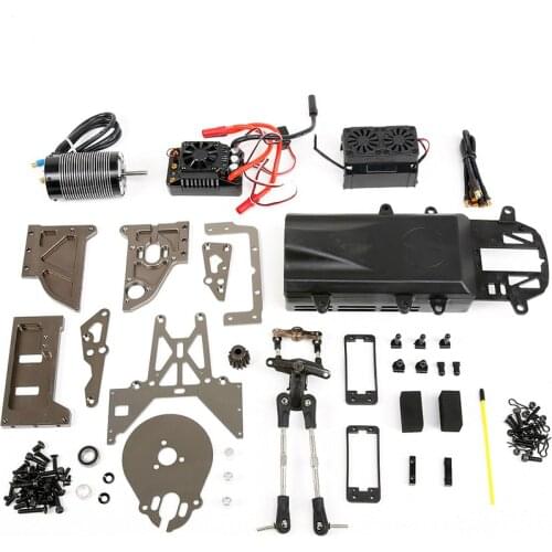 Oil To Eletric Brushless Conversion Kit (Standard Edition) Fit for 1/5 HPI ROVAN ROFUN KM GTB TS E-BAJA 5B