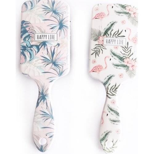 1pcs Massage Comb Anti-static Massage Scalp Comb Tangle Brush Hair Brush Air-cushion Comb Beauty Tool Random Color