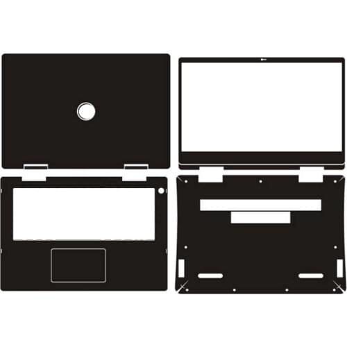 KH Laptop Sticker Skin Decals Cover Protector Guard for DELL inspiron 5482 5491 2IN1