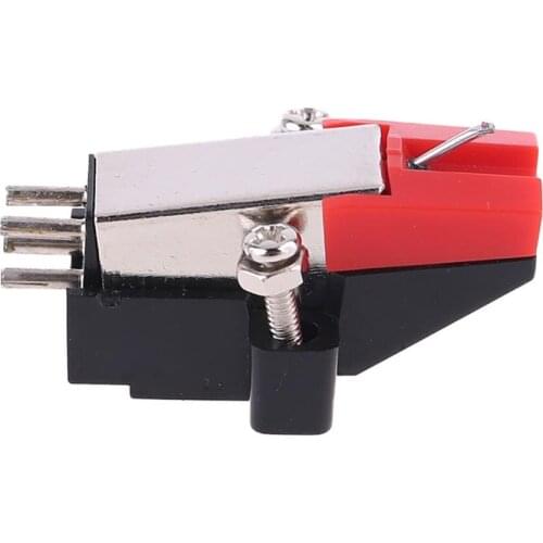 Phonograph Turntable Dual Moving Magnet Stereo Vinyl Record Player Stylus Needle M5TD