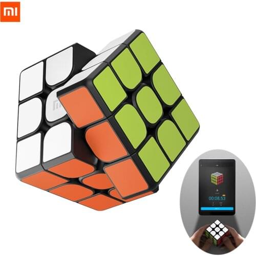 XiaoMi Smart Bluetooth Magnetic Cube 3x3 Smart Gateway Linkage Square Smart Magic Cube Puzzle Science Education Toy Gift