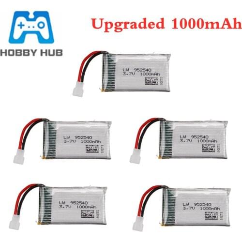 3.7v 1000mah 952540 Lipo Battery 25c For Syma X5 X5C X5SC X5SW TK M68 MJX X705C SG600 RC Quadcopter Drone Spare Part
