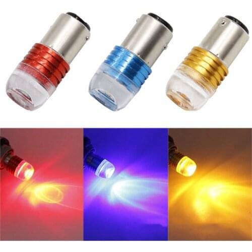 Car LED light Car Flashing tail light 1PC automatic brake tailgate DC12V 1157 BAY15D reversing light truck signal light