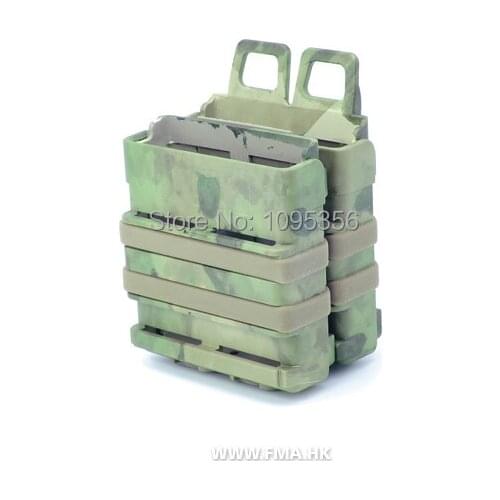 Fast Mag Heavy 7.62mm Style Magazine Pouch 2pcs/Set for 7.62 Mag (A-Tacs FG)