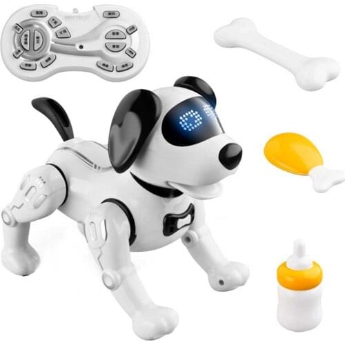 Electronic Pet Smart Robot Dog Remote Control Programable Stunt Dog Wireless Kids Toy Intelligent Talking Children Birthday Gift
