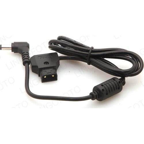 D-Tap to DC Angle Head Cable for DSLR Rig Power Supply LED light V-mount Anton Bauer Battery