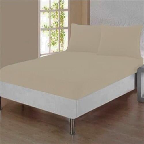 Combed cotton Single Person Set Beige Bedding Bedlinen Home Bed Cover Bed Sheet Set Incase Bedroom Sets