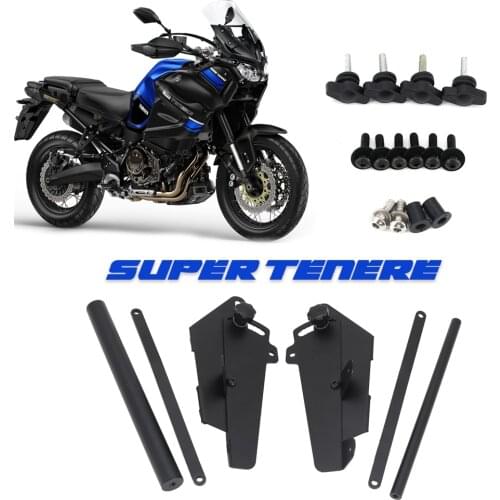 For YAMAHA Super Tenere XT1200Z XT 1200Z 2014 - Up Motorcycle Windshield Bracket Adjustable Windshield System Windscreen Support