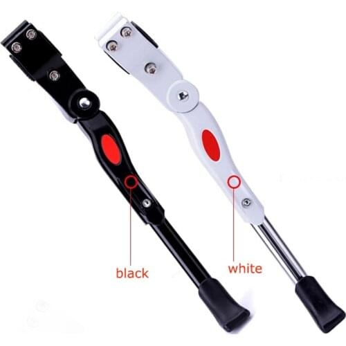 New Replaceable 24 inch Kick Stand Length Adjustable Bike Bicycle Cycling Side Kickstand Holder Rack For Merida 700C Black White