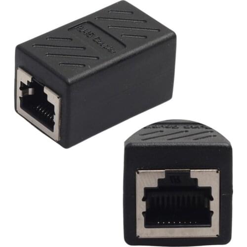 RJ45 Female to Female Network Ethernet LAN Connector Adapter Coupler Extender