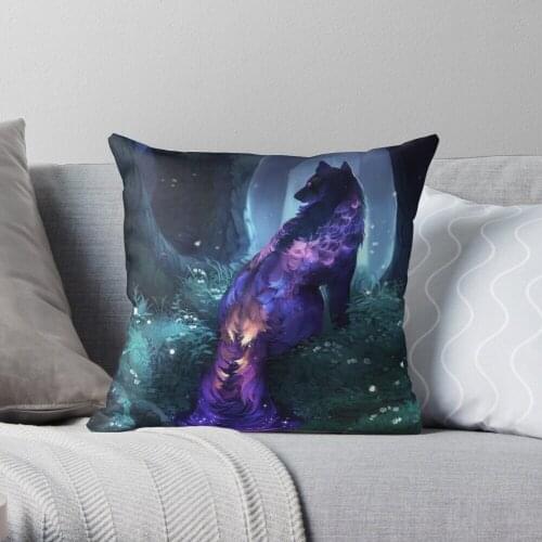Luminous Throw Pillow Cushion Cover Polyester throw pillows case on sofa home living room car seat decor 45x45cm