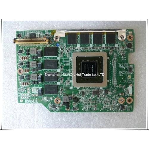 For Dell Precision M6400 M6500 Laptop FX 2800M N10E-GLM-B2 Graphics Video Card Nvidia Quadro DDR3 1GB MXM 3.0 258MT CARD