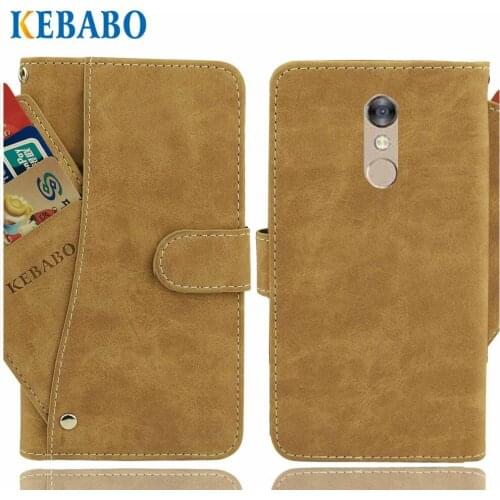 Vintage Leather Wallet Infinix S2 PRO Case 5.2" Flip Luxury 3 Front Card Slots Cover Magnet Stand Phone Protective Bags