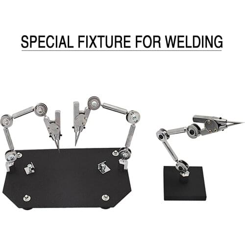 High Quality Jewelry Stand Clamp Welded fixture Third hand Soldering Iron Clip for Craft Model Precision Tool Double-Headed Weld
