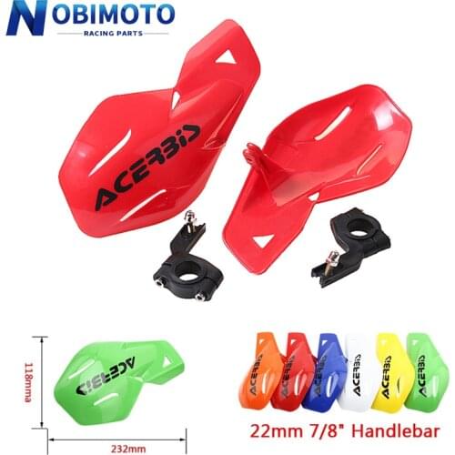 New Motorcycle 7/8" 22mm Handlebar Handguards Protector For Yamaha Honda Kawasaki Motocross Dirt Bike ATVS Hand Guards