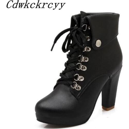 Women Boots Autumn and winter New style sexy white Frenulum Short boots fashion High-heeled Nightclub Chivalry boots size 34-43