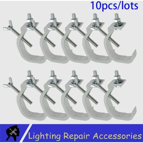 10Pcs/lot Free Tax Aluminum Lights Hook Par Light Hooks Led Stage Light Truss DJ Club Light Hanging Hook
