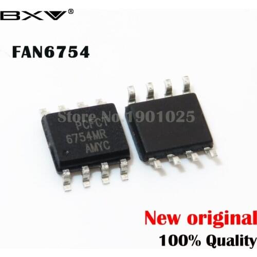 10pcs/lot FAN6754MT FAN6754 6754MR SOP-8 NEW free Shipping